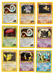 2000 Pokémon Gym Challenge and Gym Heroes Collection (546) Including (7) Holographics