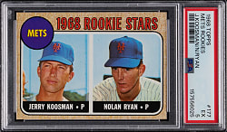 1968 Topps #177 Nolan Ryan Rookie PSA EX 5