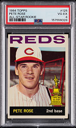 1964 Topps #125 Pete Rose All-Star Rookie PSA VG-EX 4