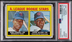 1967 Topps #569 Rod Carew Rookie High Number PSA GOOD+ 2.5