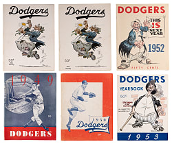 1947-1957 Brooklyn Dodgers Yearbook Collection (11)