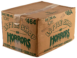 1986 Topps Little Shop of Horrors Unopened Wax Case (24 Boxes/36 Packs)
