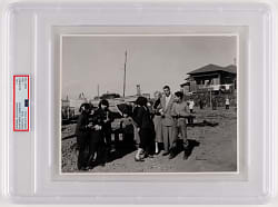 Circa 1954 Joe DiMaggio & Marilyn Monroe "Oriental Tour" Type I Photograph from DiMaggio Collection PSA/DNA Authentic