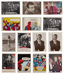 1965 & 1966 Non-Sport Collection (161) with Superman, Batman & Marvel Superheroes