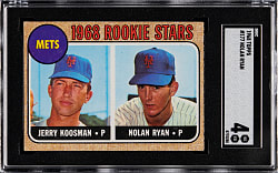 1968 Topps #177 Nolan Ryan Rookie SGC VG/EX 4