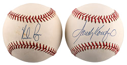 Sandy Koufax & Nolan Ryan Signed Baseball Pair