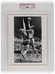 Circa 1964 Elgin Baylor Type I Photograph - PSA Authentic