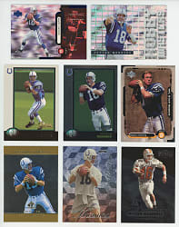 1990s-2000s Peyton Manning Collection (50+) Different with Rookies