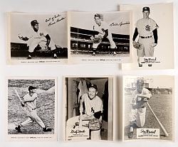 1950s-1960s Rawlings & Wilson Advisory Photo Collection (44) with Mickey Mantle & Ted Williams