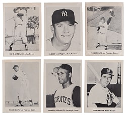 1950s-1960s Jay Publishing Collection (240+) with (30+) Hall of Famers Including Aaron, Mantle & Mays
