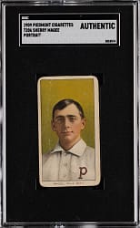 1909-1911 T206 White Border Sherry Magee Portrait SGC Authentic