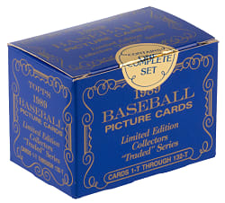 1989 Topps Traded Tiffany Sealed Complete Set