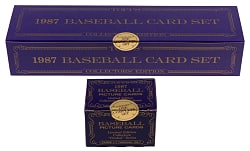 1987 Topps Tiffany & Topps Traded Tiffany Sealed Complete Set Duo