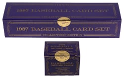 1987 Topps Tiffany & Topps Traded Tiffany Sealed Complete Set Duo