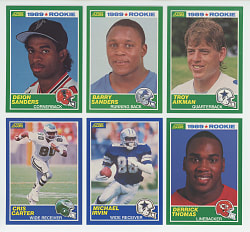 1989 Score Football Complete Set (330) in Original Factory Box