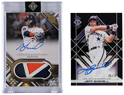 2025 Topps Transcendent Houston Astros Autographed Pair with Jose Altuve & Jeff Bagwell