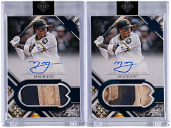 2025 Topps Transcendent Manny Machado Autographed Patch Pair - Both #/10