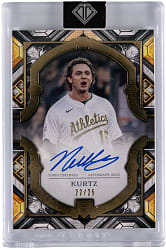 2025 Topps Transcendent Nick Kurtz Rookie Showcase Autograph #/25