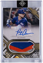 2025 Topps Transcendent Pete Alonso Autograph Patch #/25