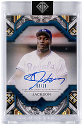 2025 Topps Transcendent Bo Jackson Teal Autograph #/10