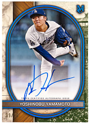 2025 Topps Museum Collection Yoshinobu Yamamoto Archival Autograph #/10