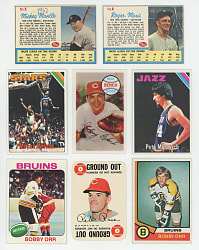 1962-1976 Multi-Sport Singles Collection (700+) with (100+) Hall of Famers