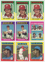 1975 Topps Collection (925+) with (110+) Hall of Famers