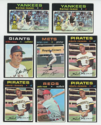 1971 Topps Collection (600) with (115+) High Numbers & (65+) Hall of Famers