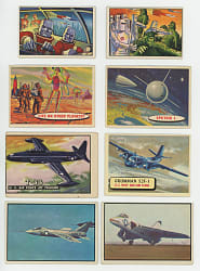 1951-1957 Topps & Bowman Military and Aviation Non-Sport Collection (350+) with Near Complete Set