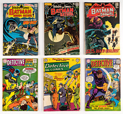1951-1971 DC Detective Comics Key Issues (12) with #405 First League of Assassins & #411 First Talia al Ghul