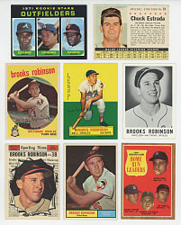 1954-1976 Baltimore Orioles Collection (343) with (65+) Hall of Famers - Loaded & Clean!