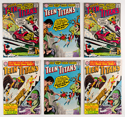 1966-1973 DC Comics Teen Titans #1-43 Complete Run (43) & (4) Duplicates with Extra #1, #2, #3, #4