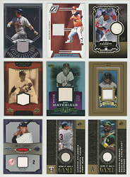 Modern Baseball Hall of Fame Jersey/Relic Collection (162)