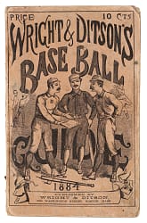 Scarce 1884 Wright & Ditson's Base Ball Guide for Union Association Play