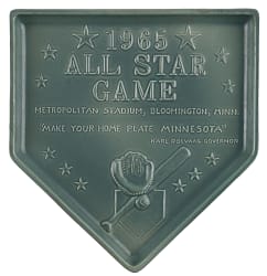 1965 MLB All-Star Game Commemorative Souvenir Plate