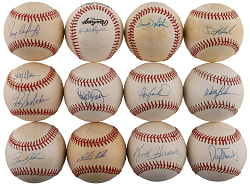 New York Mets Signed Baseballs (12) with Hernandez, Carter, Strawberry & Gooden (1986 World Series Ball)