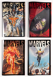 1980s-1990s Marvel/DC Comic Sets (3) with Watchmen, Infinity War & Ross/Busiek Dual-Signed Dynamic Forces Limited Edition Marvels