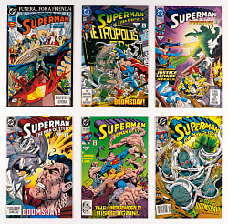 1990s DC Comics Superman & Batman Collection (100+) with Superman: The Man of Steel #18 First Doomsday