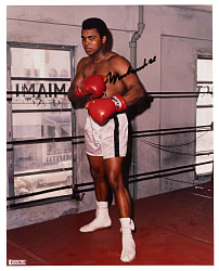 Muhammad Ali Signed 8x10 Color Photograph
