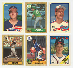1987-1989 Topps Tiffany Complete Set Run