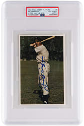Signed 1982 TCMA Great Players of the 1950's & 1960's #16 Joe DiMaggio PSA/DNA Authentic with Auto Grade 9