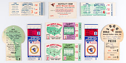 1966-1983 Baltimore Orioles World Series Tickets & Passes (13) with 1966 Game 4 Sandy Koufax Final Game