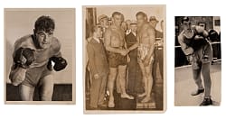 1930s Primo Carnera Original Type I Photo Group (3) with Joe Louis - All PSA/DNA Full LOA