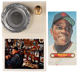 1950s-Modern Willie Mays Memorabilia Treasure Chest Hoard (400+) - Loaded!