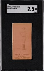 1889 N172 Old Judge #24-2 Ed Beatin SGC GOOD+ 2.5