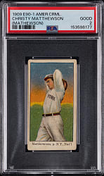 1909-1911 E90-1 American Caramel Christy Mathewson PSA GOOD 2
