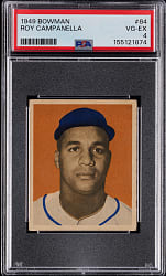 1949 Bowman #84 Roy Campanella Rookie PSA VG-EX 4