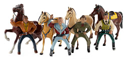 1950s Hartland Western Horse and Riders Sets (4) with Roy Rogers & Dale Evans