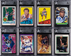 1968-2021 Multi-Sport BGS Graded Signed Group (14) with (7) Hall of Famers