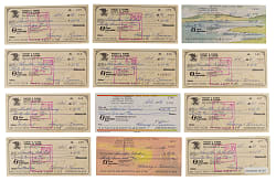 1985 Harvey Kuenn Signed Check Collection (91)